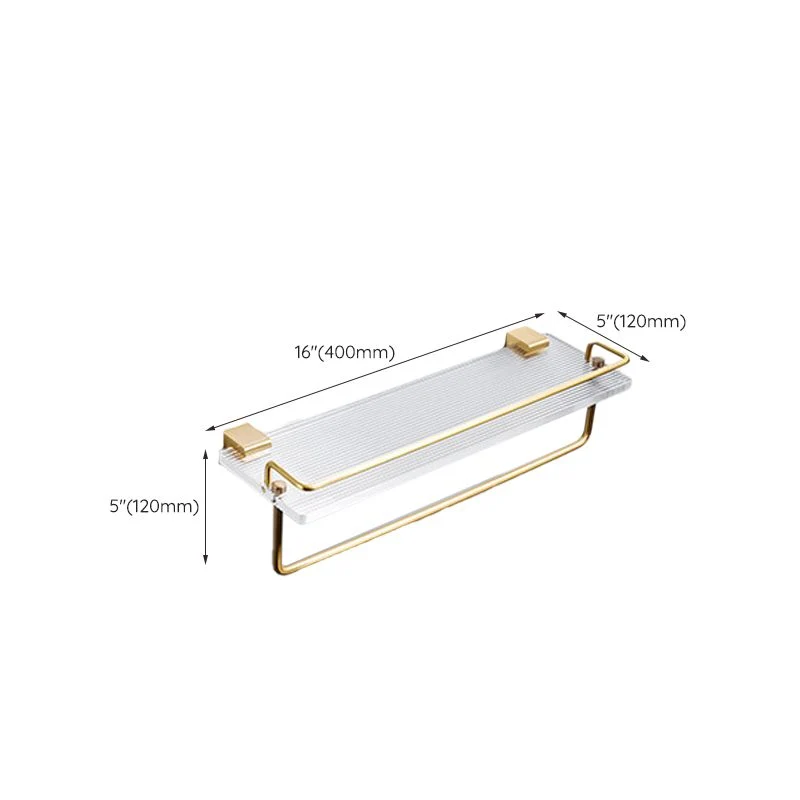 Accesorios de baño modernos, toallero, estante de baño, Kit de accesorios de baño Clearhalo