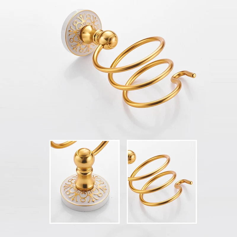 Accesorios de baño tradicionales Juego de herrajes Estante de baño Kit de accesorios de baño Clearhalo