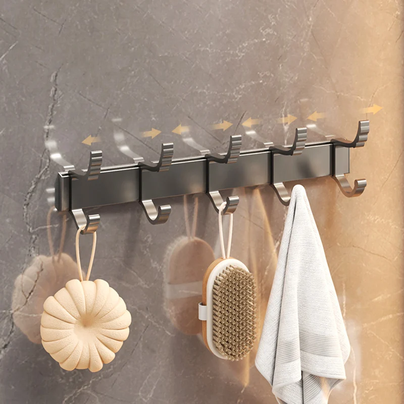 Anticorrosión del equipo de accesorios del cuarto de baño del metal gris del sistema de hardware moderno del cuarto de bañ...