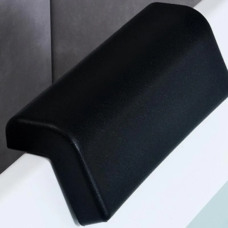 Bañera rectangular moderna con desagüe y bañera con borde de desbordamiento Clearhalo