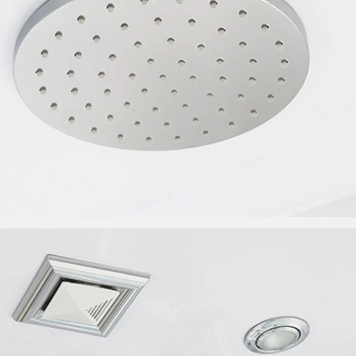 Cabina de ducha con marco moderno Cabina de ducha templada transparente para baño Clearhalo
