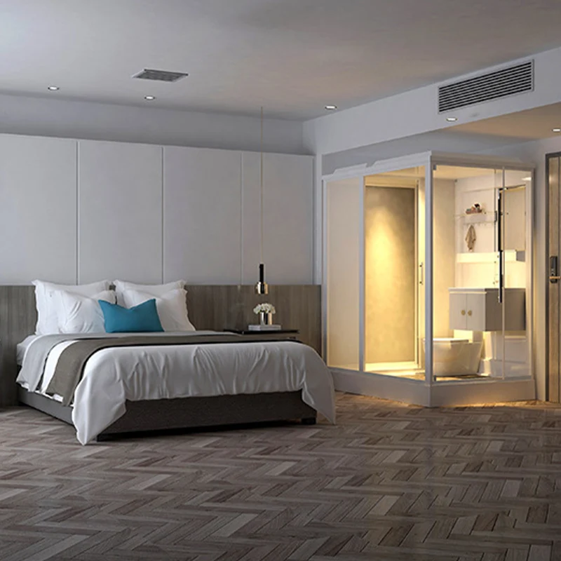 Cabina de ducha corrediza individual Cabina de ducha rectangular enmarcada de 91" de alto con base blanca Clearhalo
