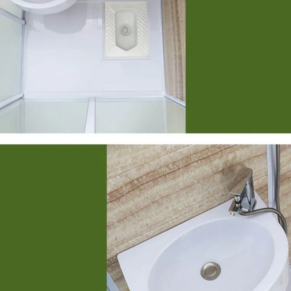 Cabina de ducha rectangular de vidrio templado Cabina de ducha semi-frameless esmerilada Clearhalo
