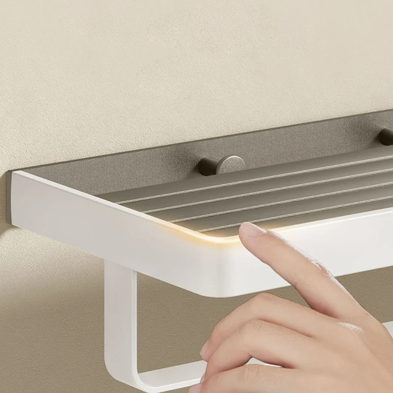 Conjunto moderno de accesorios de baño con montaje de taladro y tornillo Clearhalo