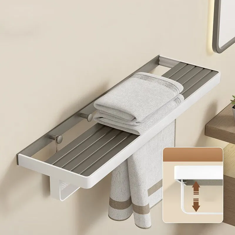 Conjunto moderno de accesorios de baño con montaje de taladro y tornillo Clearhalo