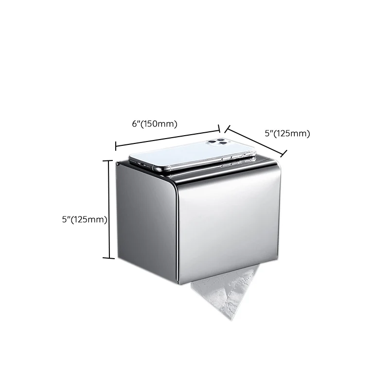 Conjunto moderno de herrajes para accesorios de baño con estante de baño de acero inoxidable Clearhalo
