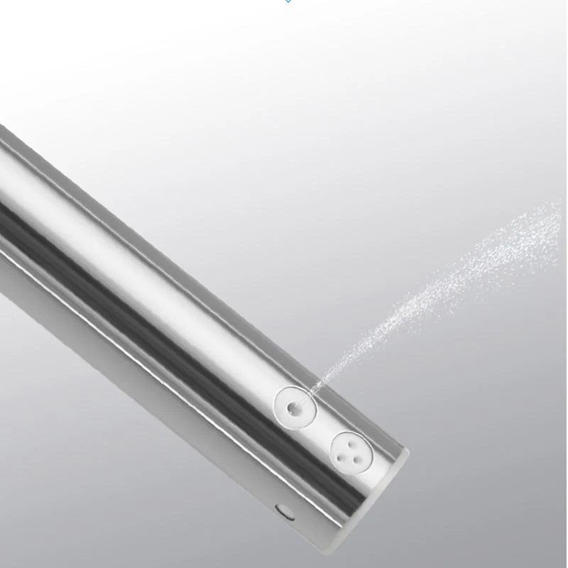 Control de temperatura blanco del sensor de pie del bidé montado en la pared moderno Clearhalo