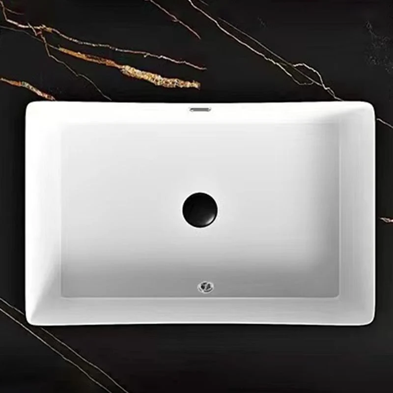 Creative Vanity - Juego de tocador de baño montado en la pared con espejo para lavabo, color blanco Clearhalo