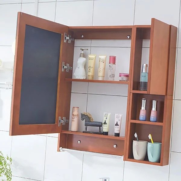 Espejo incluido para montaje en pared, lavabo con lavabo para baño Clearhalo