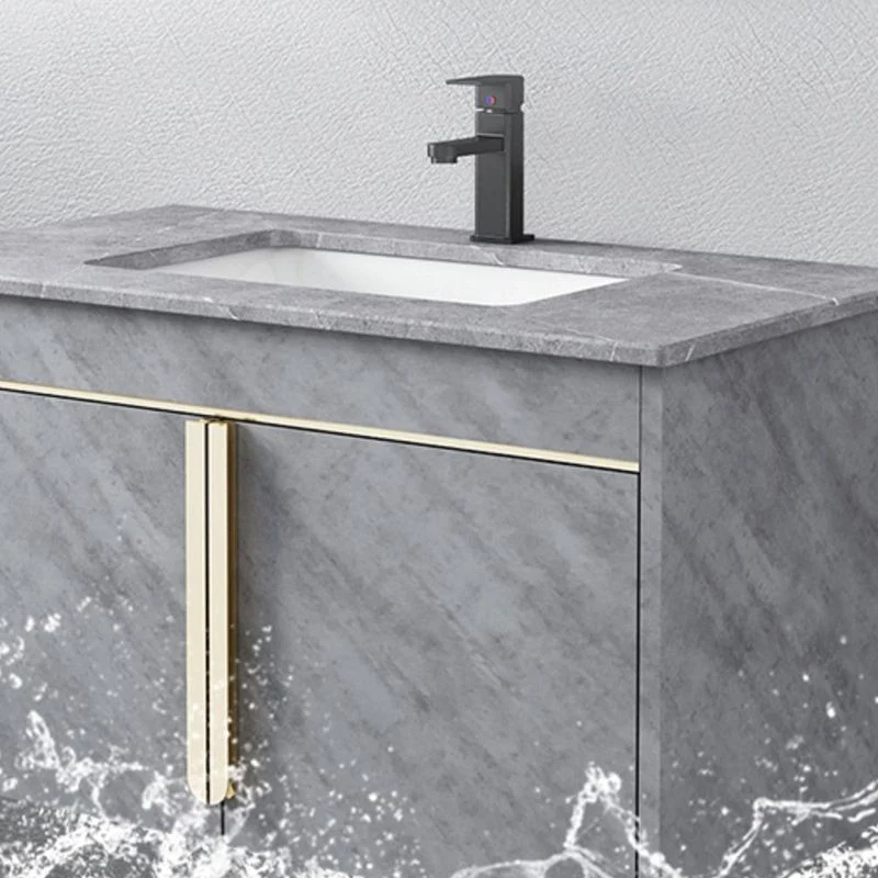 Gabinete de lavabo contemporáneo Gabinete de espejo Gabinete de tocador para baño Clearhalo