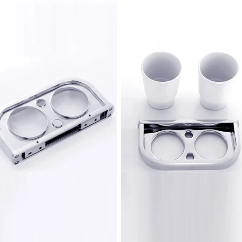 Juego de accesorios de baño de acero inoxidable moderno, barra de toalla, estante de baño, Kit de accesorios de baño Clear...
