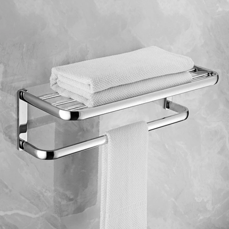 Juego de accesorios de baño de acero inoxidable moderno, barra de toalla, estante de baño, Kit de accesorios de baño Clear...