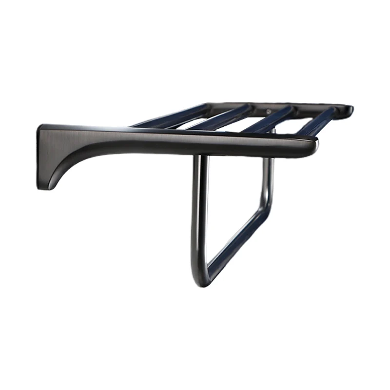 Juego de accesorios de baño de acero inoxidable tradicional gris Clearhalo