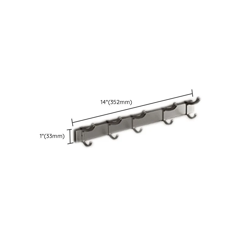 Juego de accesorios de baño con barra de toalla moderna, estante de baño, Kit de accesorios de baño Clearhalo