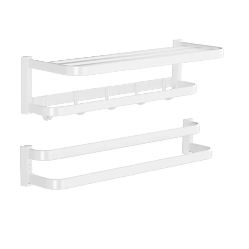 Juego de accesorios de baño con montaje de tornillo y taladro de metal Clearhalo