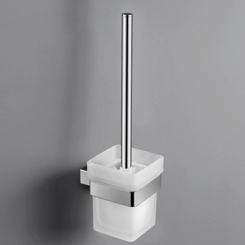 Juego de accesorios de baño de lujo, estante de baño, kit de accesorios de baño Plata Clearhalo