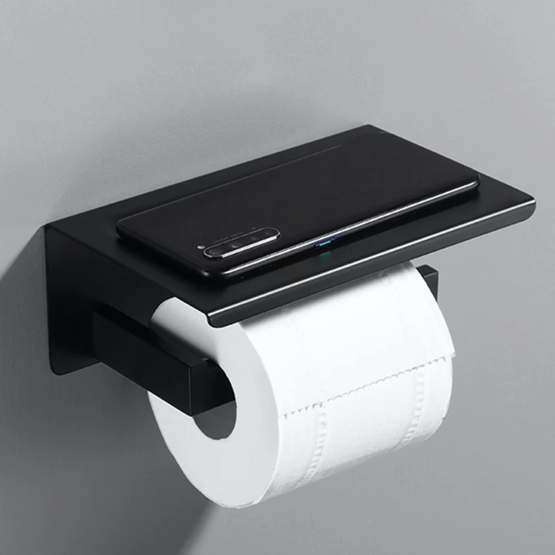 Juego de accesorios de baño de lujo, estante de baño, kit de accesorios de baño Plata Clearhalo