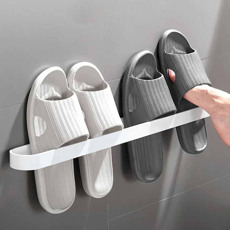 Juego de accesorios de baño minimalista, zapatero/barra para toallas de metal Clearhalo