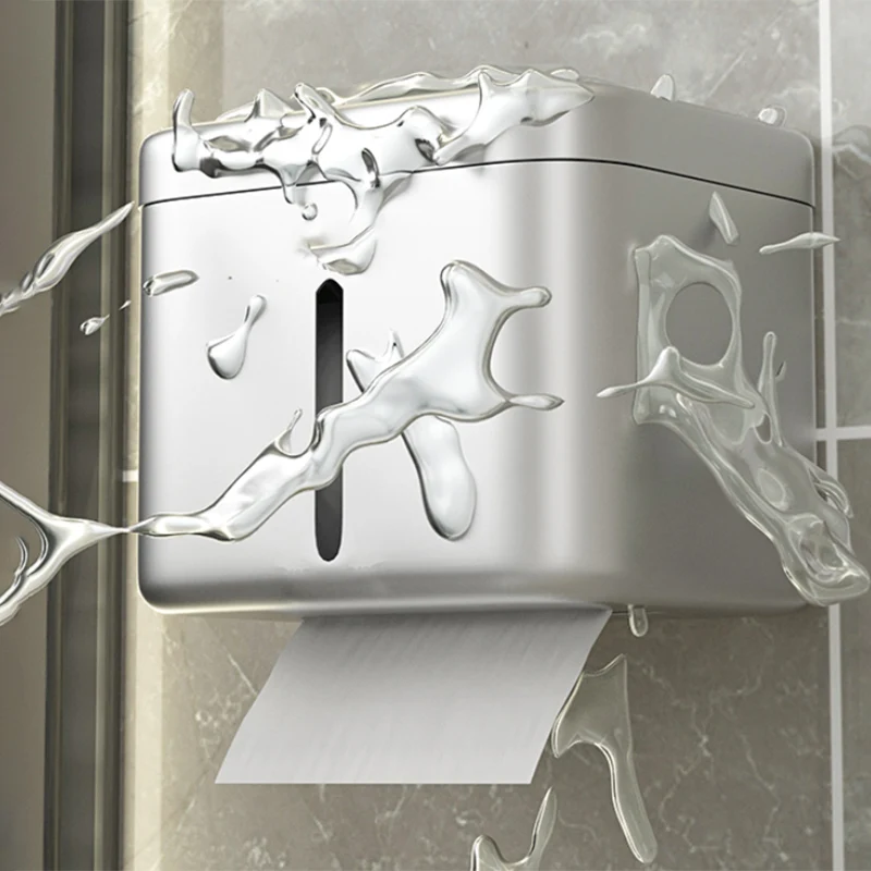 Juego de accesorios de baño moderno, estante de baño plateado, barra de toalla, Kit de accesorios de baño Clearhalo