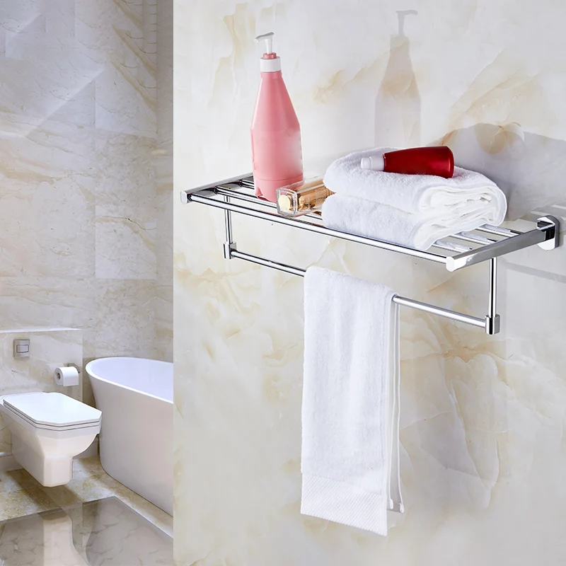 Juego de accesorios de baño moderno, estante de baño de acero inoxidable, barra de toalla, Kit de accesorios de baño Clear...