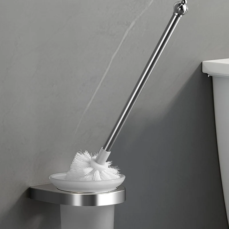 Juego de accesorios de baño moderno de 7 piezas, accesorios de baño de cromo pulido Clearhalo