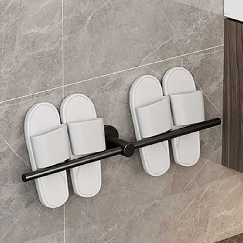 Juego de accesorios de baño moderno de 2 piezas, barra para toallas de acero inoxidable Clearhalo