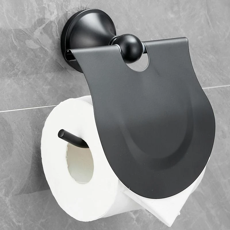 Juego de accesorios de baño modernos de 6 piezas en acero inoxidable, ganchos para batas negros mate/barra para toallero C...