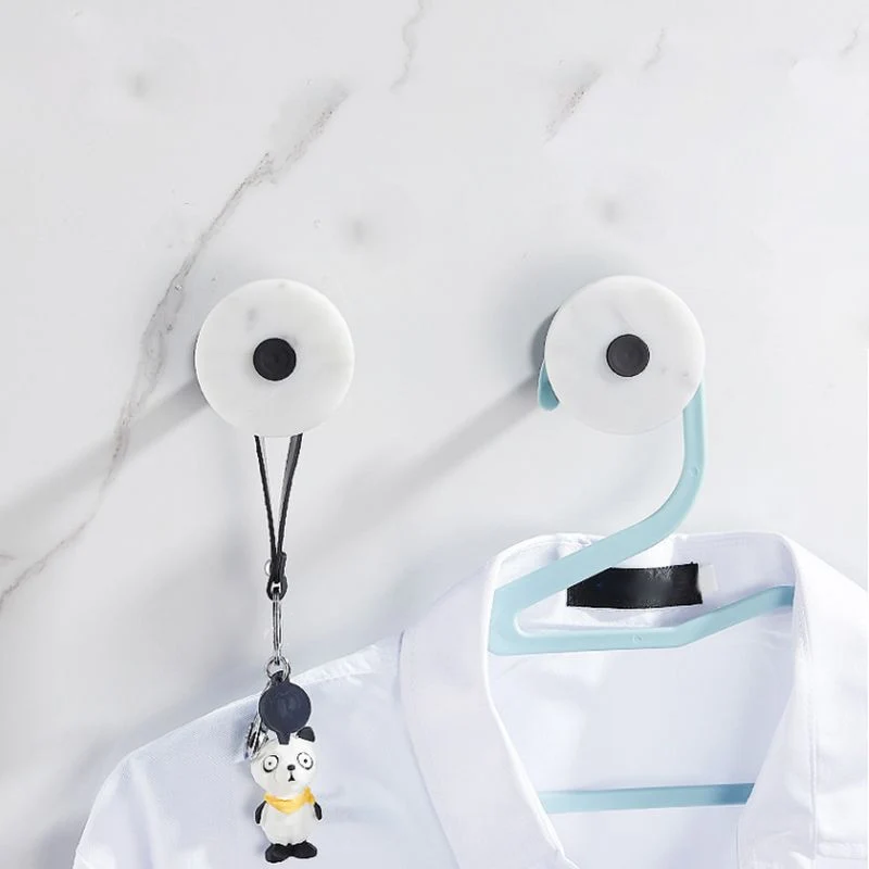 Juego de accesorios de baño negro mate en metal y mármol con estante para baño/barra para toallas Clearhalo