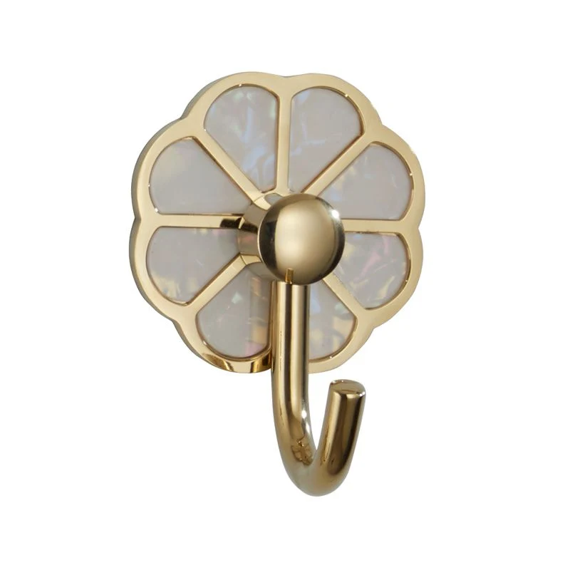 Juego de accesorios de baño de 10 piezas, gancho para bata resistente la corrosión de metal pulido Clearhalo
