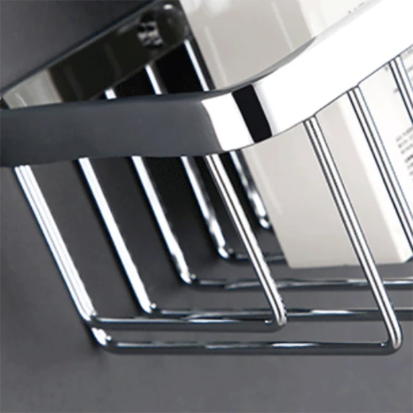 Juego de accesorios de baño de 5 piezas Juego de baño moderno de cromo pulido Clearhalo
