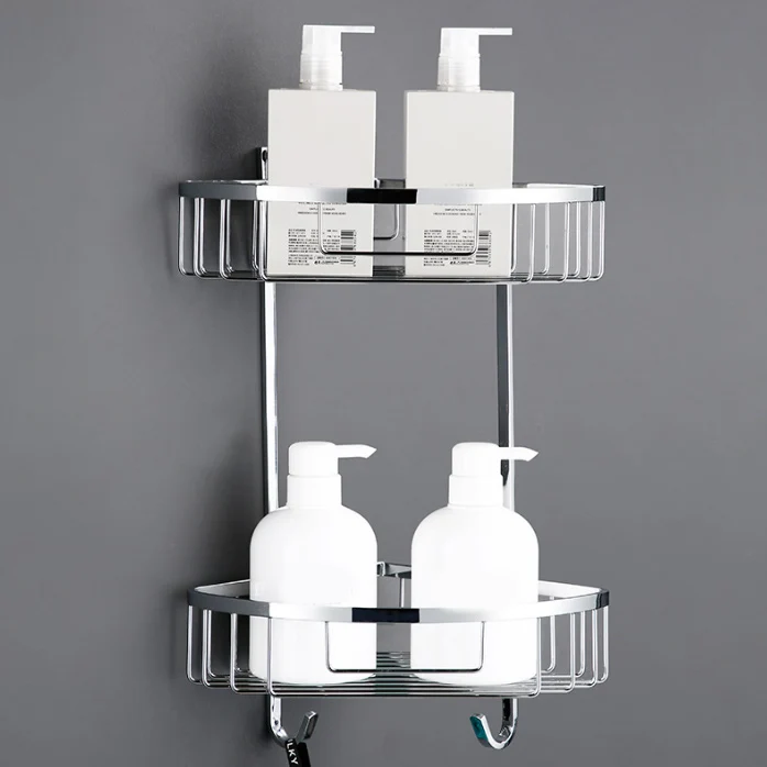 Juego de accesorios de baño de 5 piezas Juego de baño moderno de cromo pulido Clearhalo
