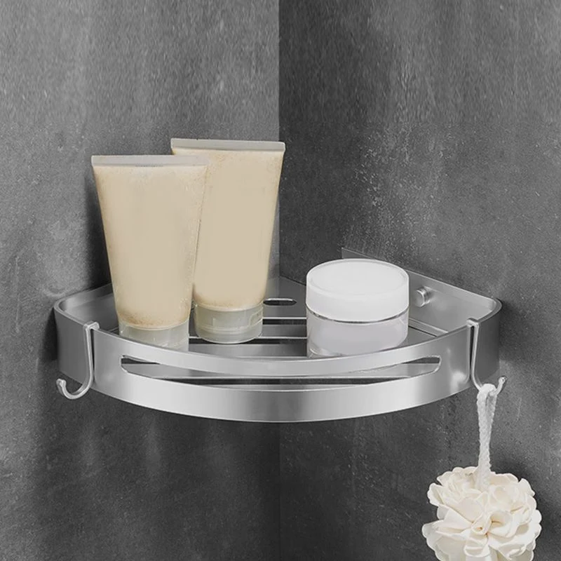 Juego de accesorios de baño plateados Accesorio de baño moderno como individual o como conjunto Clearhalo