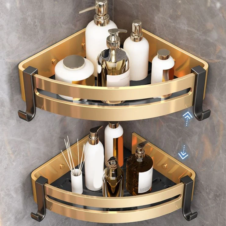 Juego de accesorios de baño tradicional de 7 piezas Kit de accesorios de baño de aluminio Clearhalo