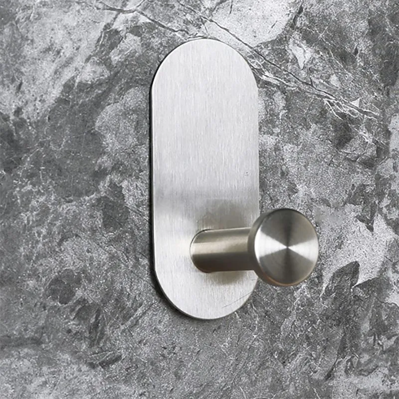 Juego de accesorios para baño de acero inoxidable Juego de baño moderno y sencillo Clearhalo