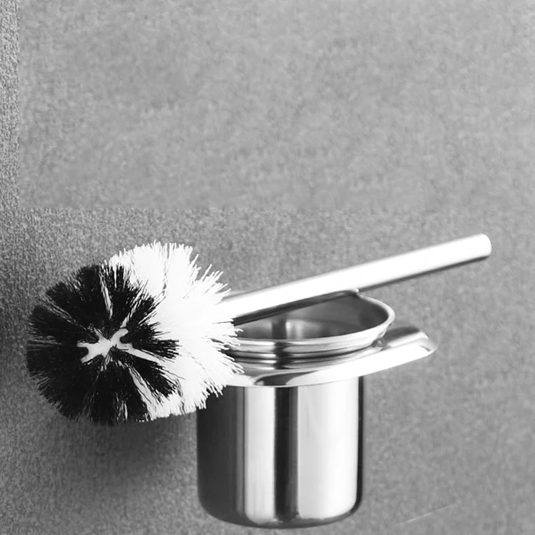 Juego de accesorios para baño de cromo pulido en acero inoxidable con estante para baño/ganchos para bata/barra para toall...