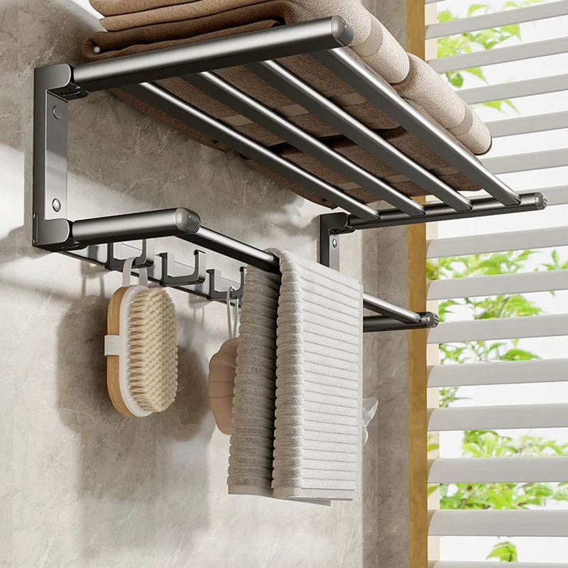 Juego de accesorios para baño moderno Juego de accesorios para baño con montaje adhesivo Clearhalo