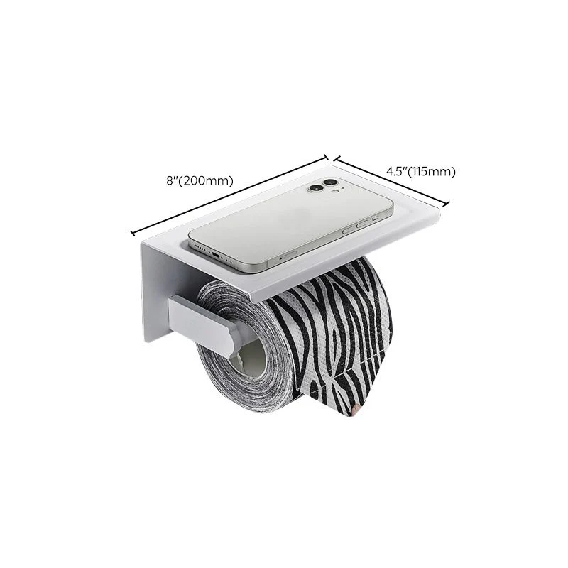 Juego de accesorios para baño, toallero blanco moderno, estante para baño, juego de accesorios para baño Clearhalo