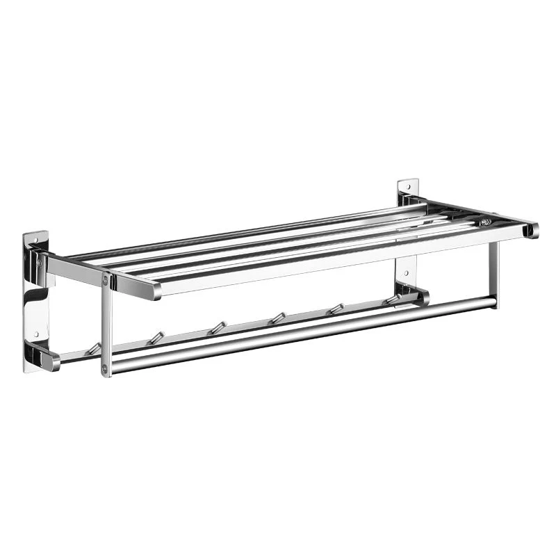 Juego de baño moderno, estante de baño de acero inoxidable, soporte de papel, Kit de accesorios de baño Clearhalo
