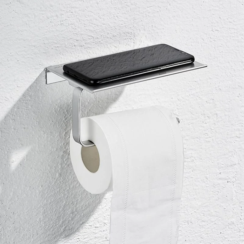 Juego de baño moderno, soporte de papel, estante de baño, Kit de accesorios de baño de acero inoxidable Clearhalo
