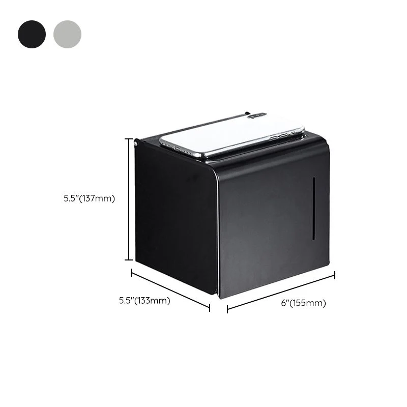 Juego de baño moderno, soporte de papel, juego de accesorios de baño de 5 piezas Clearhalo