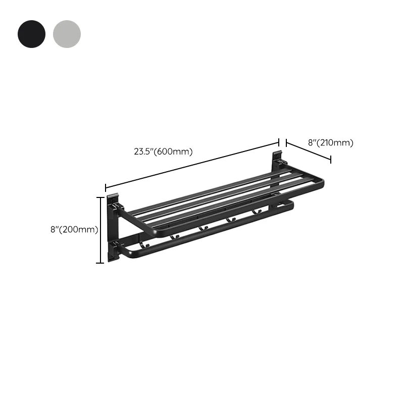 Juego de baño moderno, soporte de papel, juego de accesorios de baño de 5 piezas Clearhalo