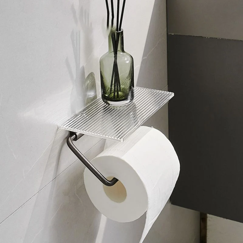 Juego de baño moderno, toallero gris, estante de baño, Kit de accesorios de baño Clearhalo