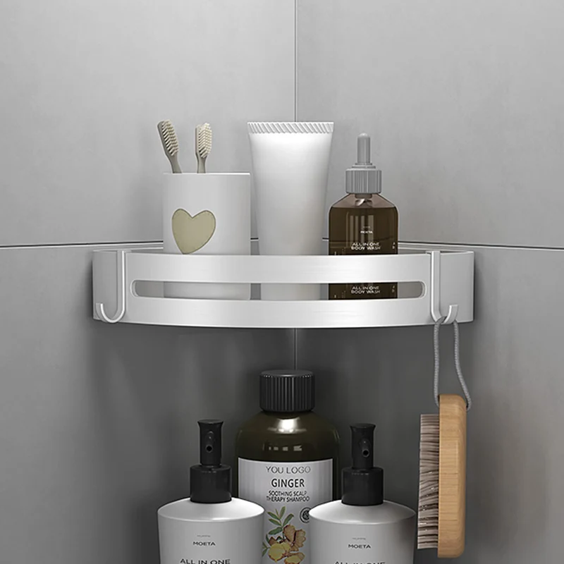 Juego de baño plateado Accesorio de baño moderno antioxidante como individual o como conjunto Clearhalo