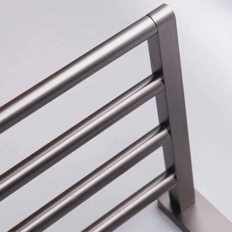 Juego de herrajes para baño de metal moderno Juego de herrajes para accesorios de baño negros Clearhalo