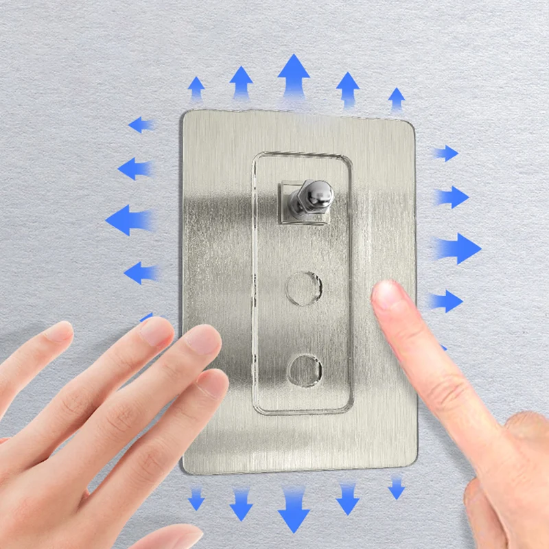 Juego de herrajes para baño minimalista, estante de baño plateado, juego de herrajes para baño Clearhalo