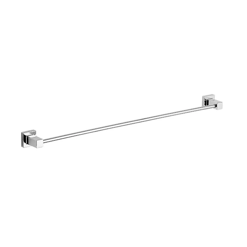 Juego de herrajes para baño de plata de metal, herrajes adhesivos para baño de 5 piezas Clearhalo