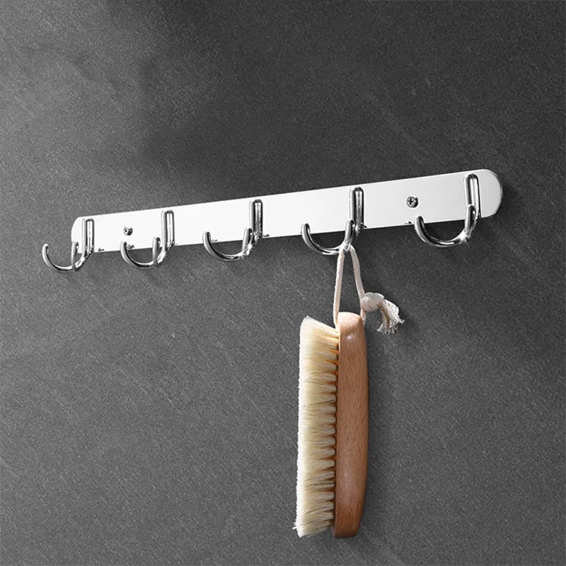 Juego moderno de accesorios para baño con soporte de papel y estante de baño de acero inoxidable Clearhalo