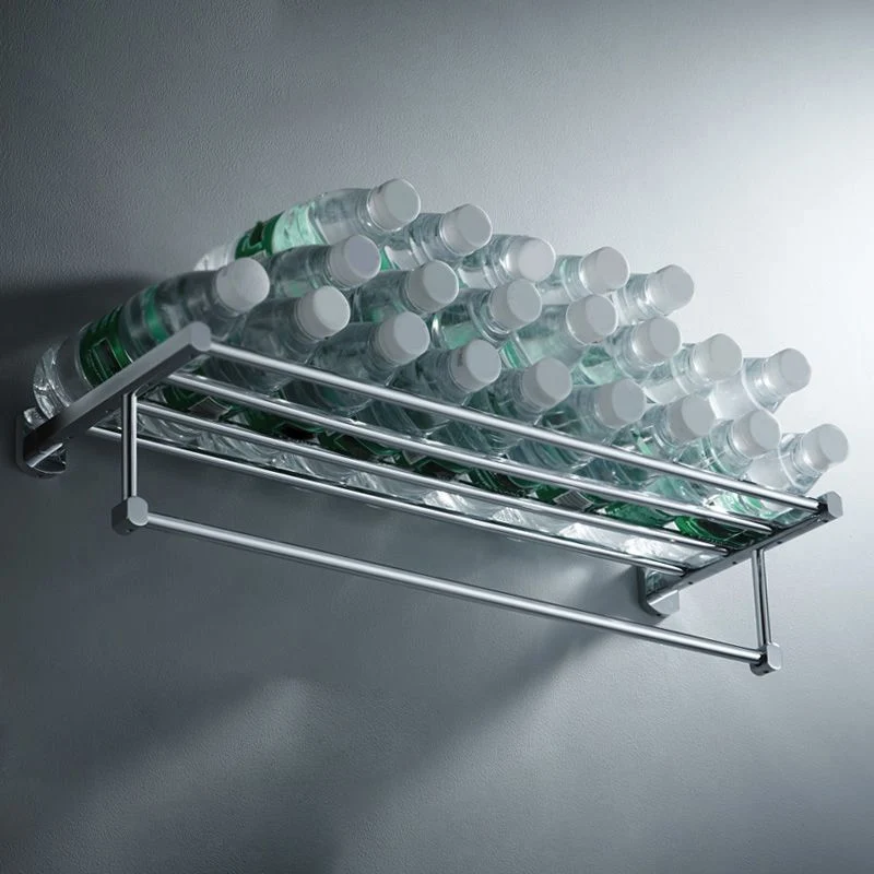 Kit de accesorios de baño moderno, accesorios de baño plateados, juego de herrajes Clearhalo