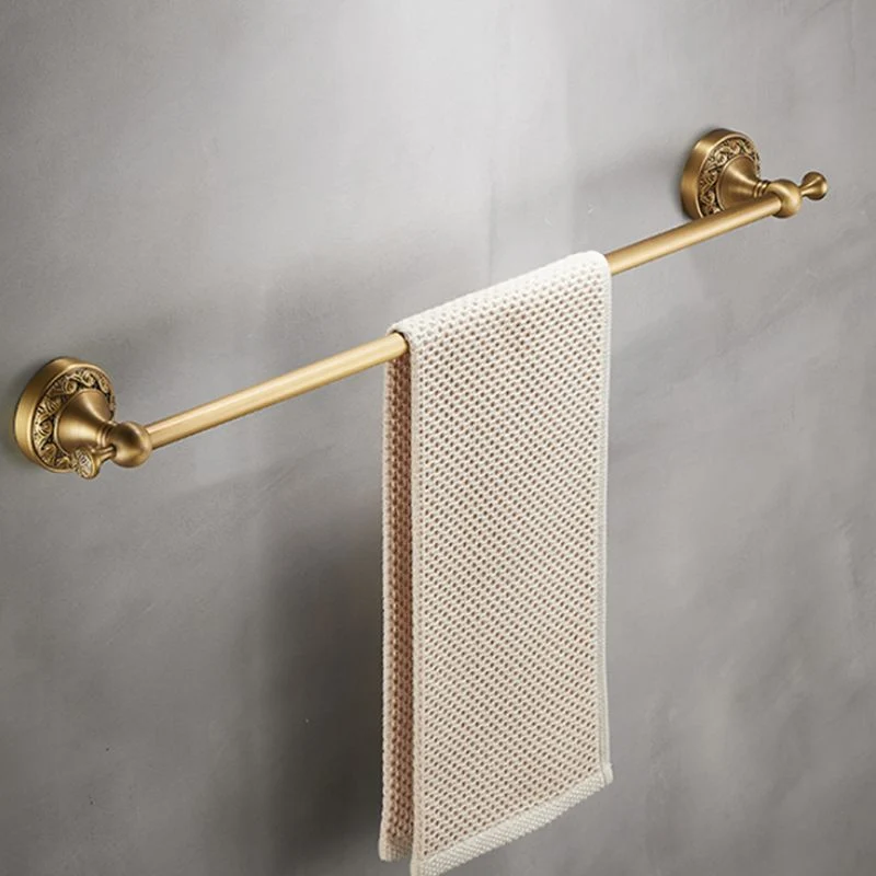 Kit de accesorios de baño moderno, soporte de papel, estante de baño, juego de accesorios de baño dorados Clearhalo
