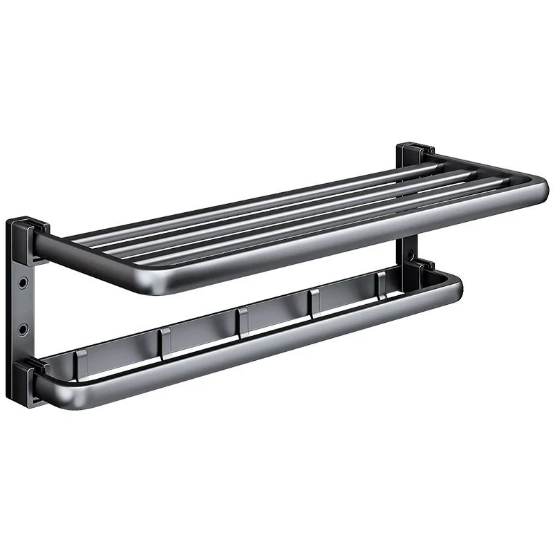 Kit de accesorios de baño negro moderno, toallero, accesorios de baño Clearhalo